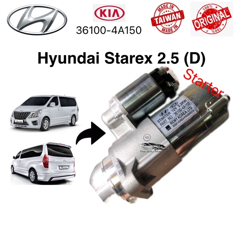 Kia Starter For Hyundai Starex 2.5 (Desel) Taiwan Quality Shopee Malaysia