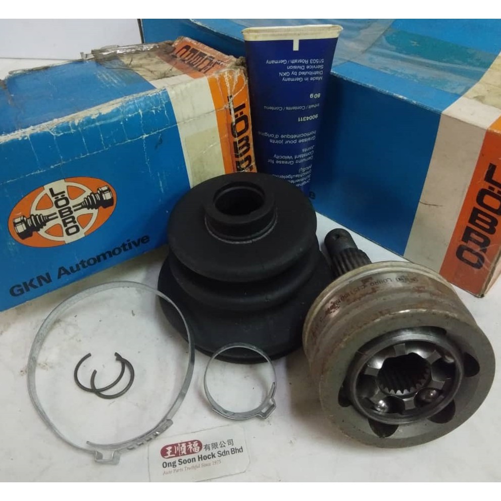 CV Joint Kit, Drive Shaft Toyota Starlet 1.0 1.3 1.5 198596 GKN/Lobro