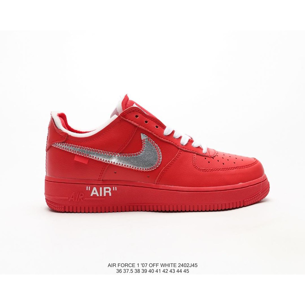 off white air force 1 red