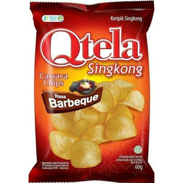 Qtela Cassava Original Barbecue Balado 60 Gr Shopee Malaysia