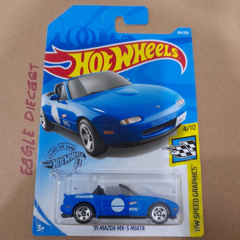 Hot Wheels Mazda MX-5 Miata HotWheels | Shopee Malaysia