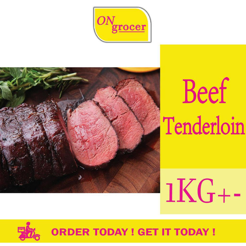 A0623 / A0631 Frozen Beef Tenderloin Shopee Malaysia