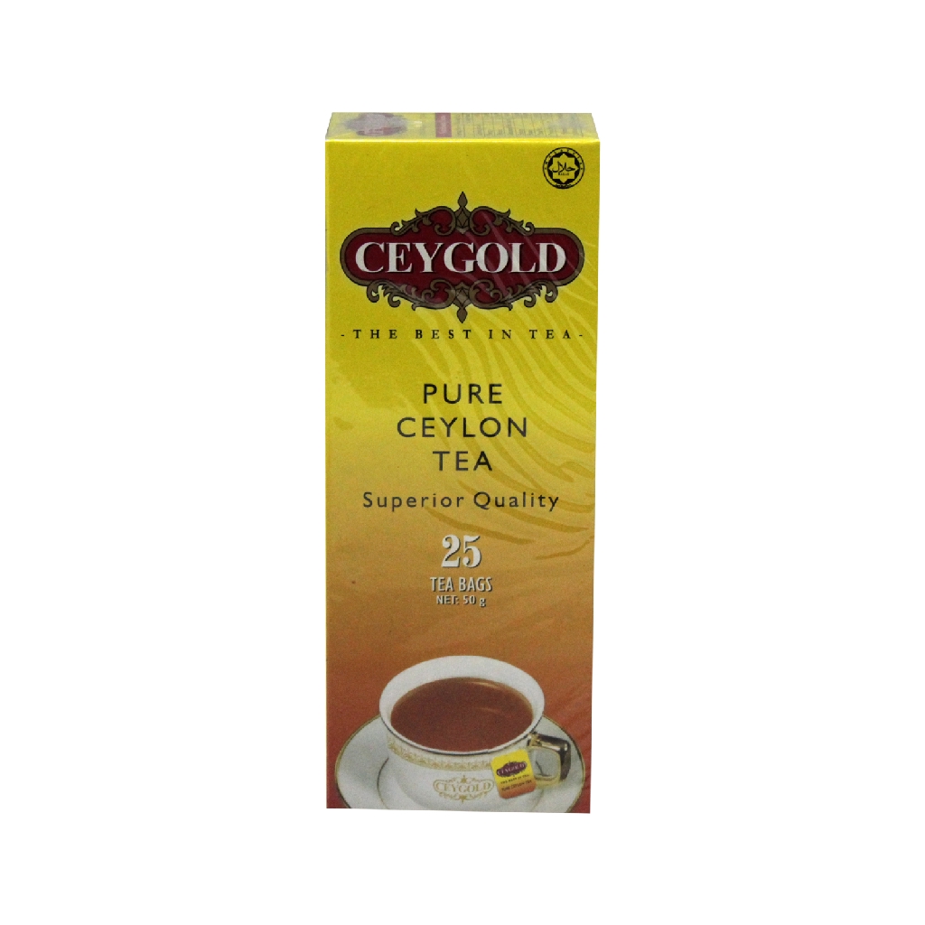 Ceygold Pure Ceylon Tea (50g x 25 Tea Bags)