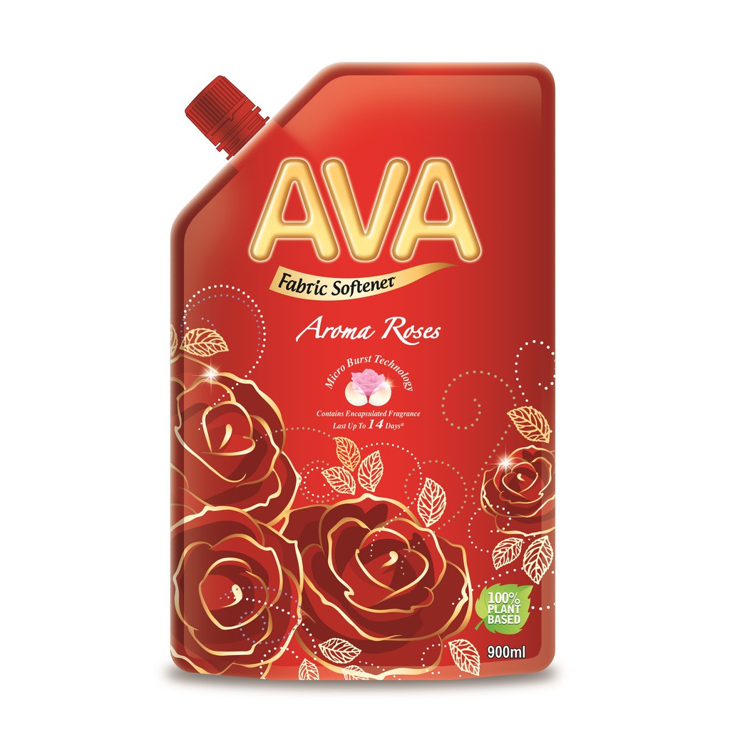 AVA Fabric Softener Aroma Roses 900ml Shopee Malaysia