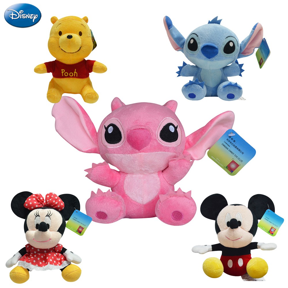 mickey and minnie soft toys