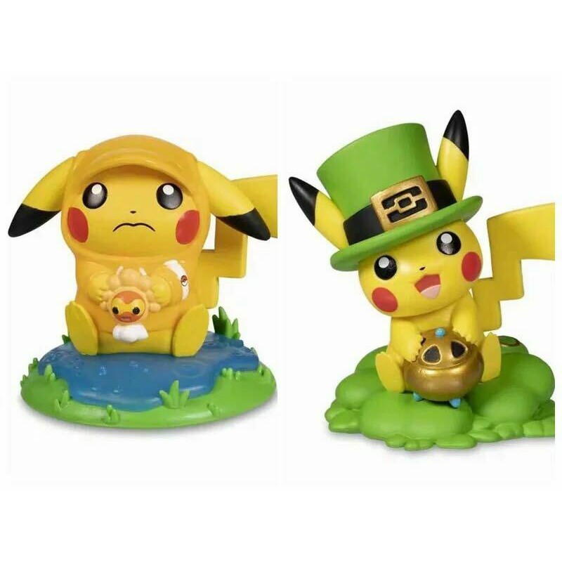 Funko Pop Pokemon Pikachu One Lucky Day Rainy Day Vinyl Figures Dolls Toys