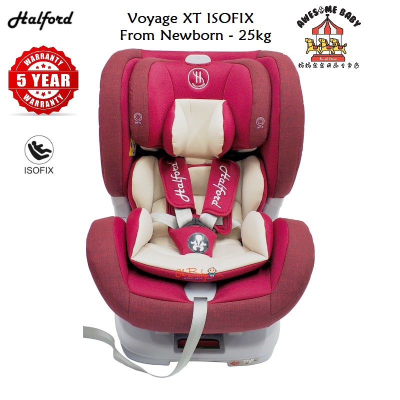 halford voyage xt isofix