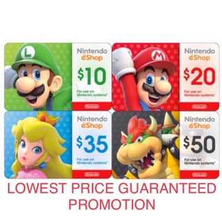 nintendo switch $10 gift card