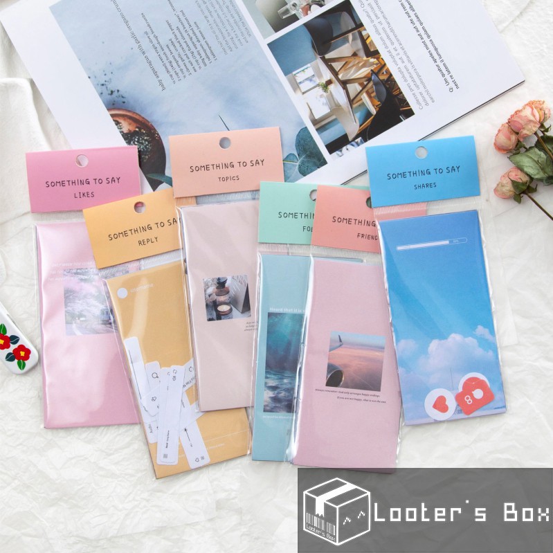 30 Sheets Something to Say Instagram Social Media Loose Decorative Paper (NA)