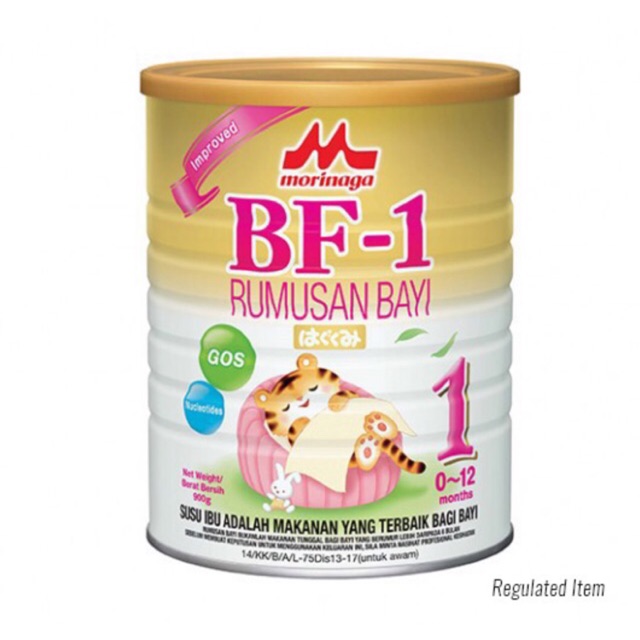 MORINAGA BF-1 RUMUSAN BAYI (0-12 BULAN) 900GM  Shopee 