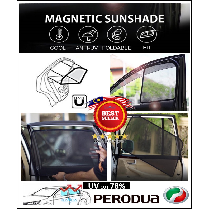 (Magnetic) Perodua Aruz Alza Viva Axia Bezza Myvi 2005 