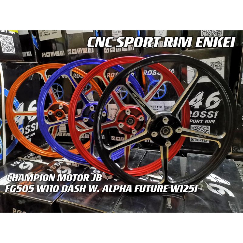 Fg505 Cnc Sport Rim Enkei W110 Dash110 Future 