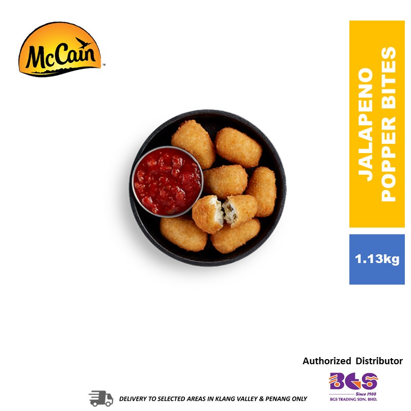McCain Anchor Jalapeno Cheese Bites Fries & Frozen Appetizers (1.13kg