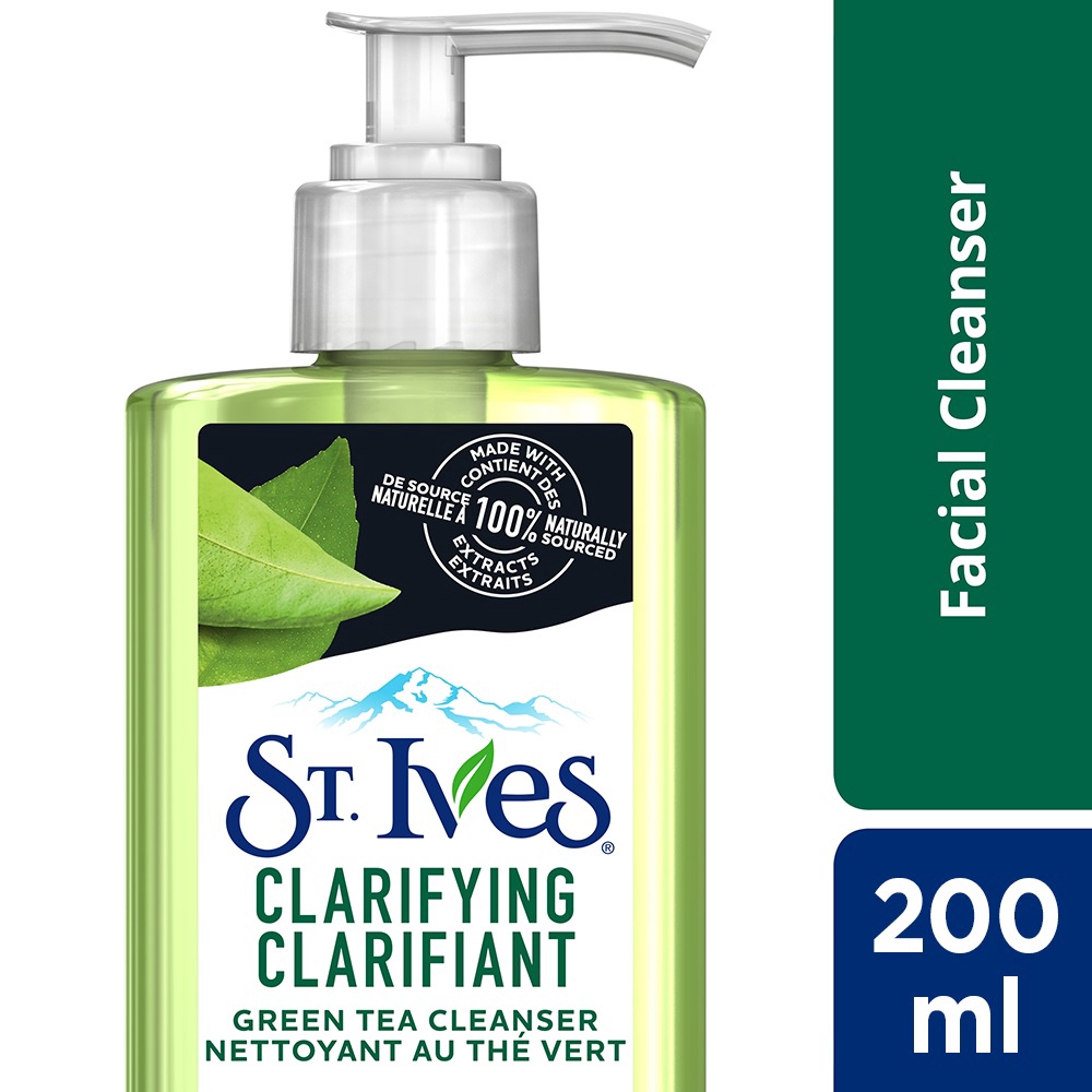 St Ives Clarifying Green Tea Facial Cleansing Gel 200ml