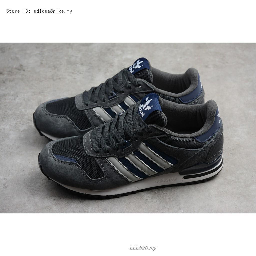 Men Adidas ZX 700 Dark Gery/Light Grey/Dark Blue M39191 | Shopee Malaysia