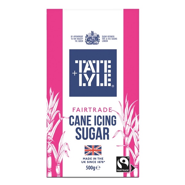 Imported UK Tate & Lyle Cane Icing Sugar 500g
