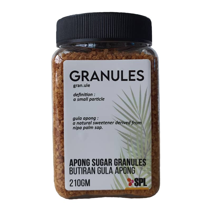 SPL Butiran Gula Apong/Apong Sugar Granules (210g) [Halal JAKIM]