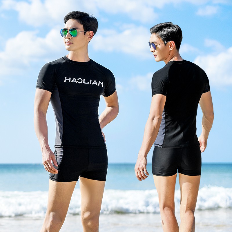 men's swimwear top