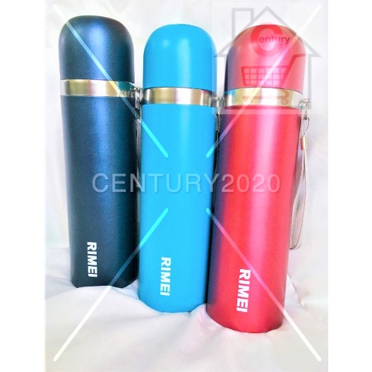 RIMEI Thermal Water Bottle for Hot & Cold Drinks Stainless Steel Vacuum Sealed Insulated Thermos Water Flasks Bottle