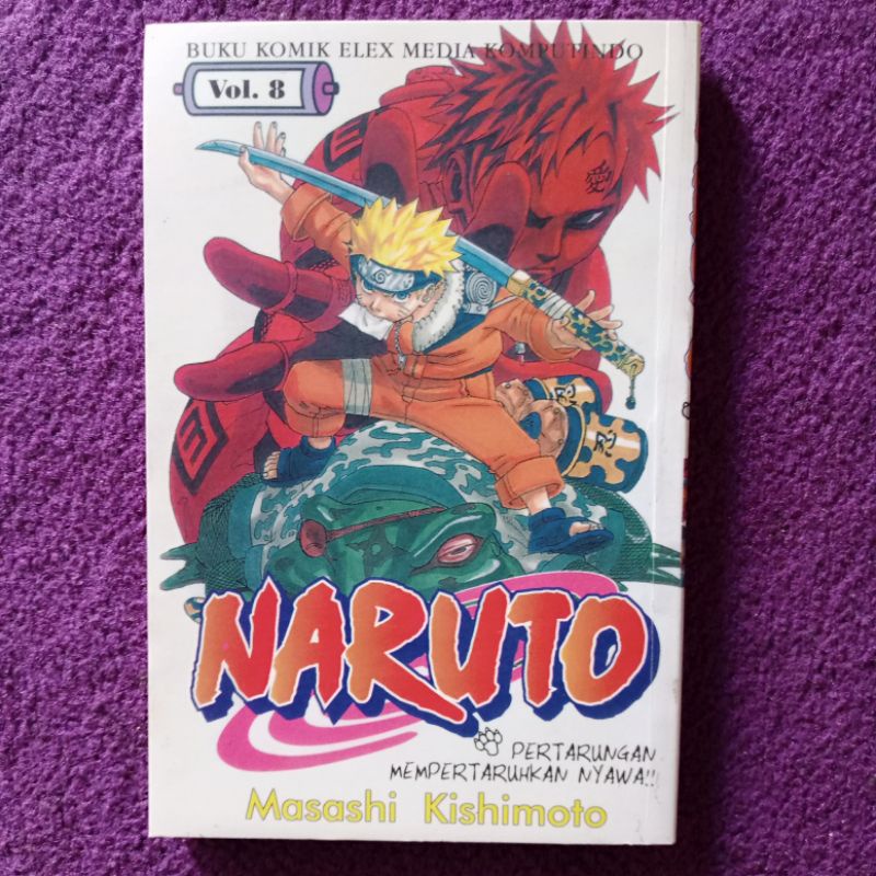 Naruto Vol 8 Comics by Masashi Kishimoto | Shopee Malaysia