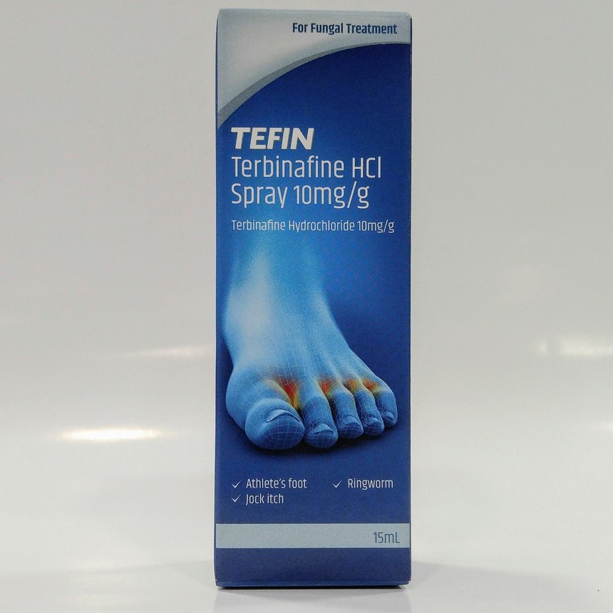 TEFIN TERBINAFINE HCL SPRAY 10MG/G 15ML Shopee Malaysia