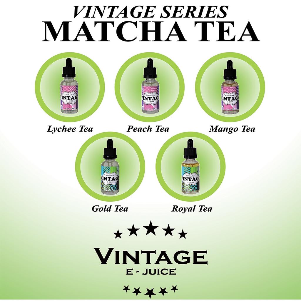 Vintage Premium Tea Series E Liquid E Juice Vape Matcha Shopee Malaysia