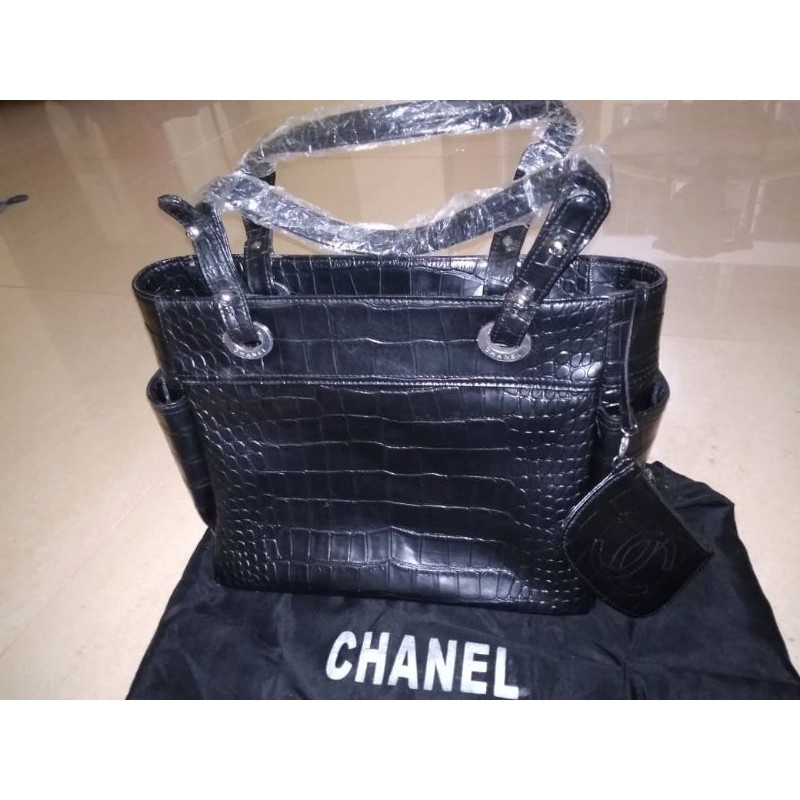Chanel Paris Biarritz Alligator tote bag