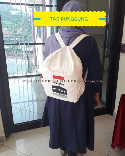 Multipurpose Indonesian Umrah Hajj Sling Backpack / Umrah Hajj Equipment for Men and Women