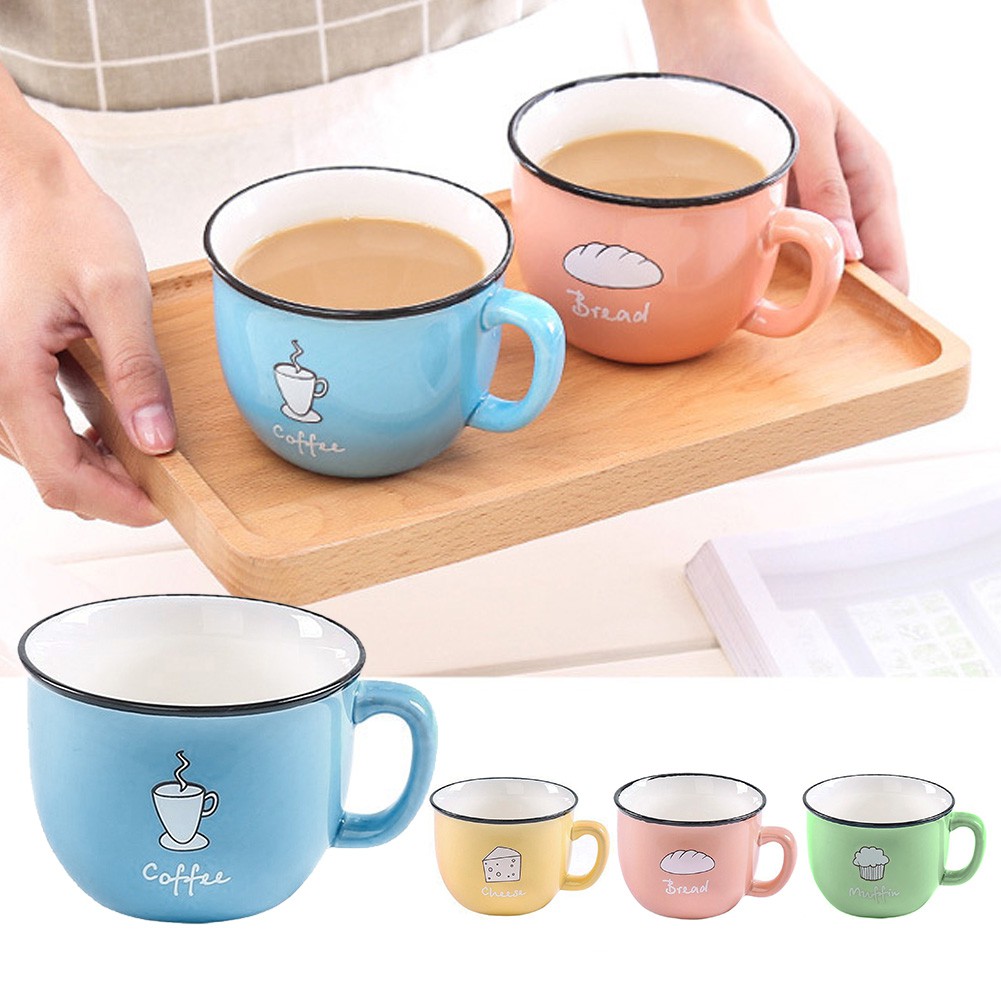 Innovative Ceramic Mug Business Gift Korean Style Cup for Breakfast ...