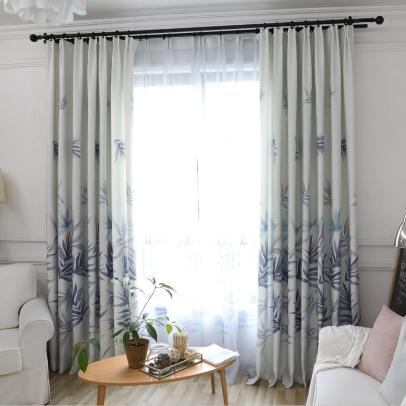 Solid Blackout Curtains For Living Room Bedroom Kitchen Cortains