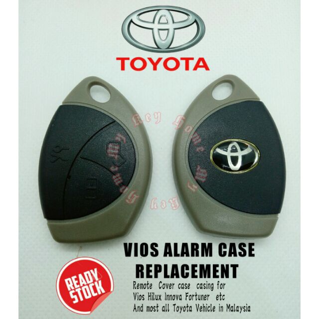 TOYOTA VIOS CAR ALARM REMOTE CONTROL KEY COVER CASE COBRA ...