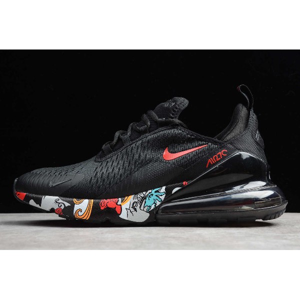 air max 270 black and red