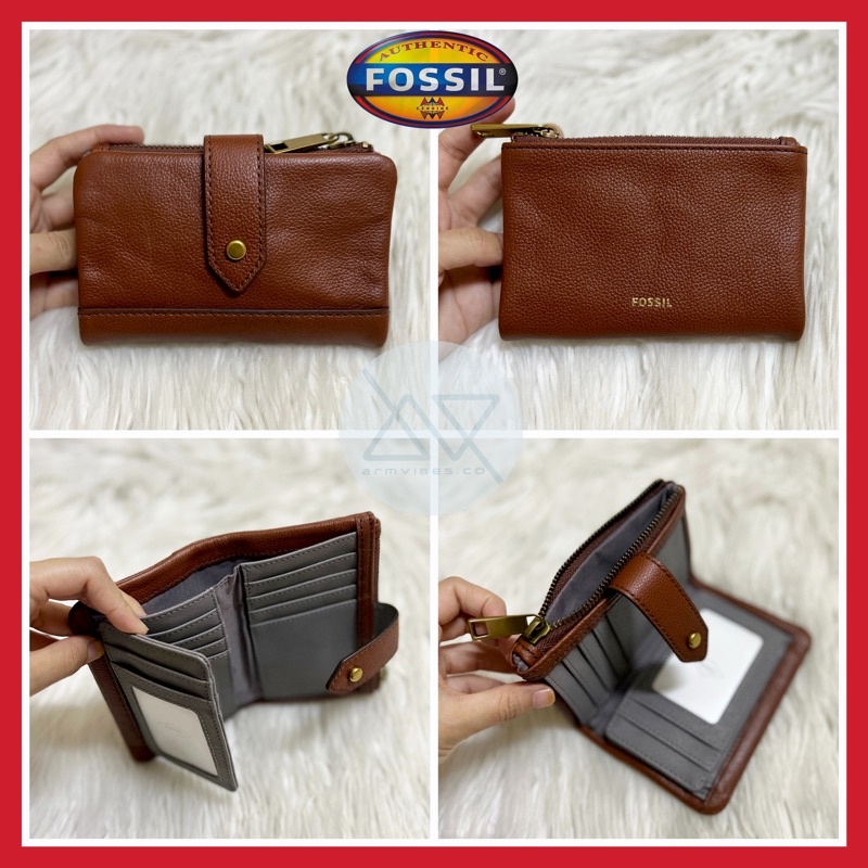(Original) Fossil Lainie Multi (Free Paper Bag) Leather Women Wallet