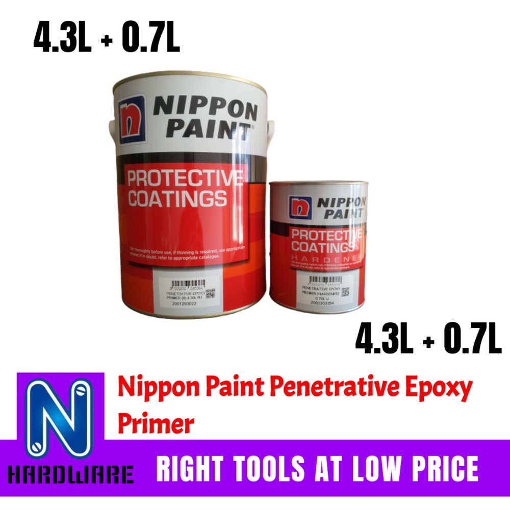Nippon Paint Epoxy Primer PEP 5L 5 Liter Shopee Malaysia