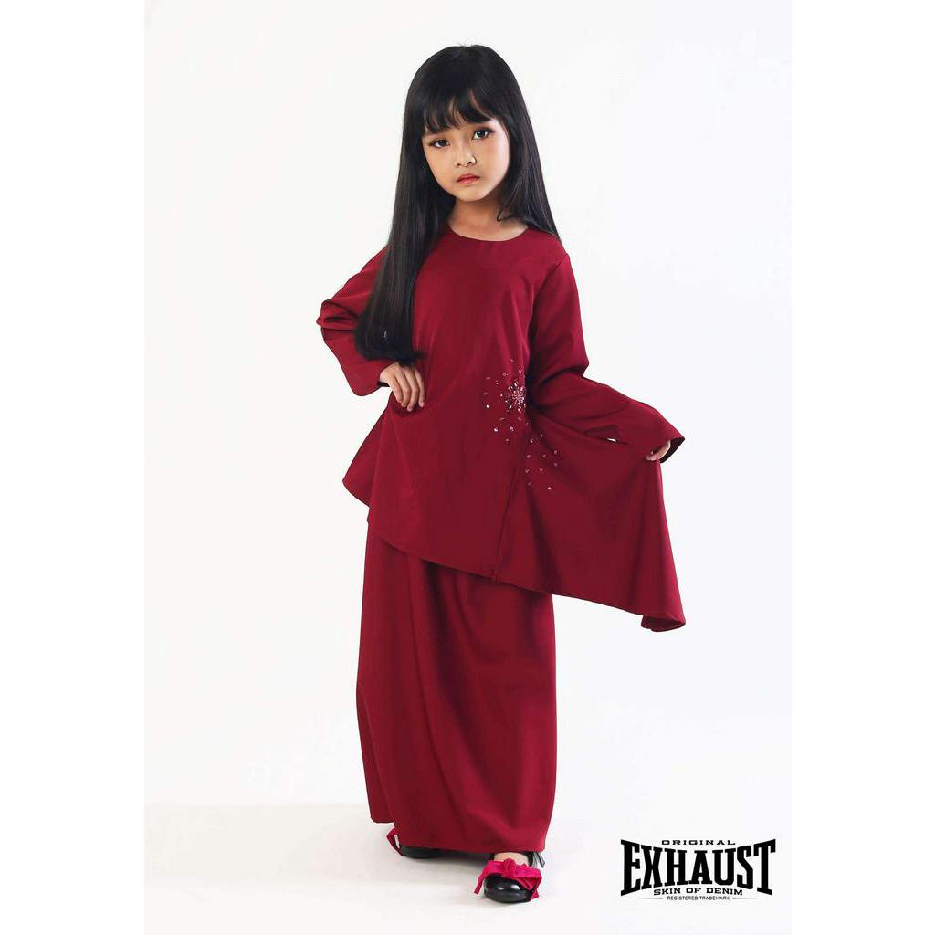 Exhaust Baju Kurung Fashion Kids 2915#6