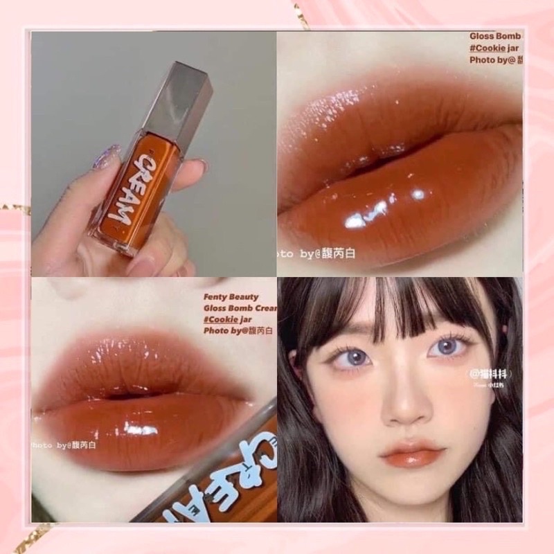 Fenty Beauty Gloss Color Drip Lip Cream Cookie Jar Color Shopee