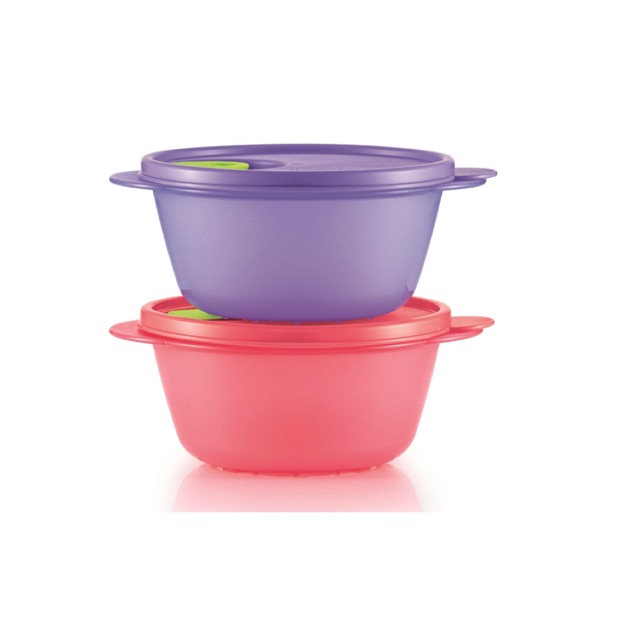 Tupperware CrystalWave Bowl (2pcs) | Shopee Malaysia