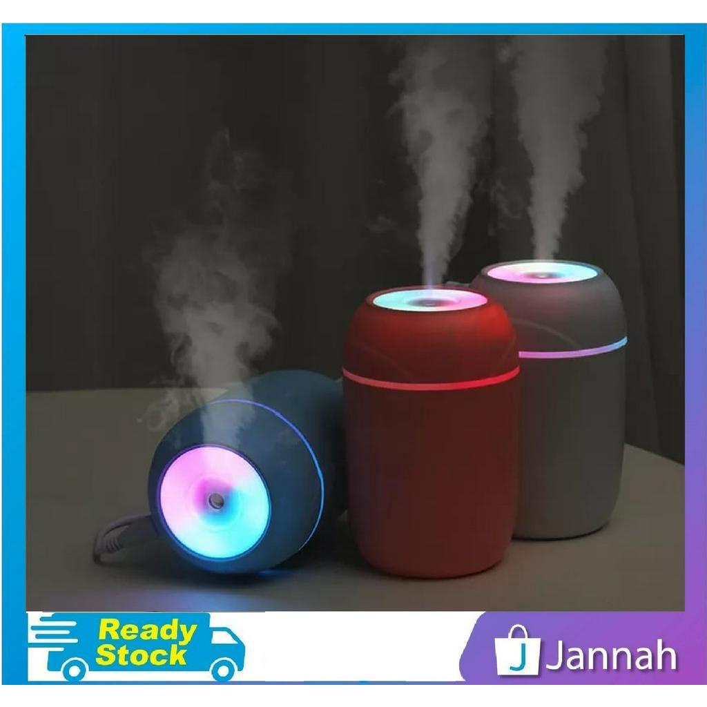 Jannah Bulle Cup USB Humidifier Car Diffuser Refresh Home Office Mist Maker Portable Pelembap Udara 7P4