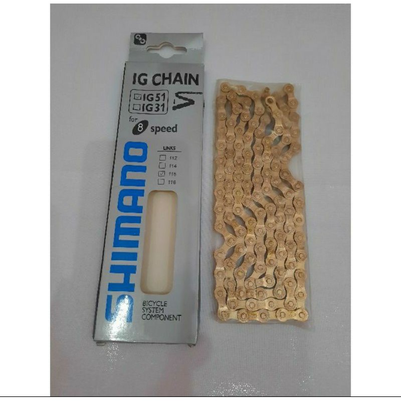 shimano gold chain