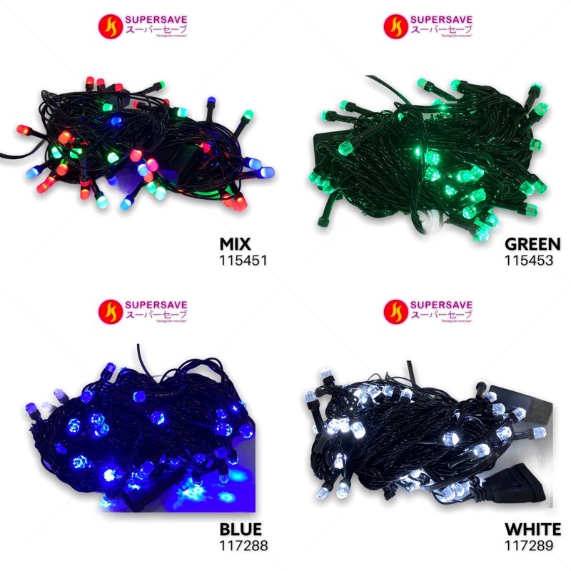 SUPERSAVE Lampu Raya 60/70 LED Decoration LED Decorative LED Fairy DIY