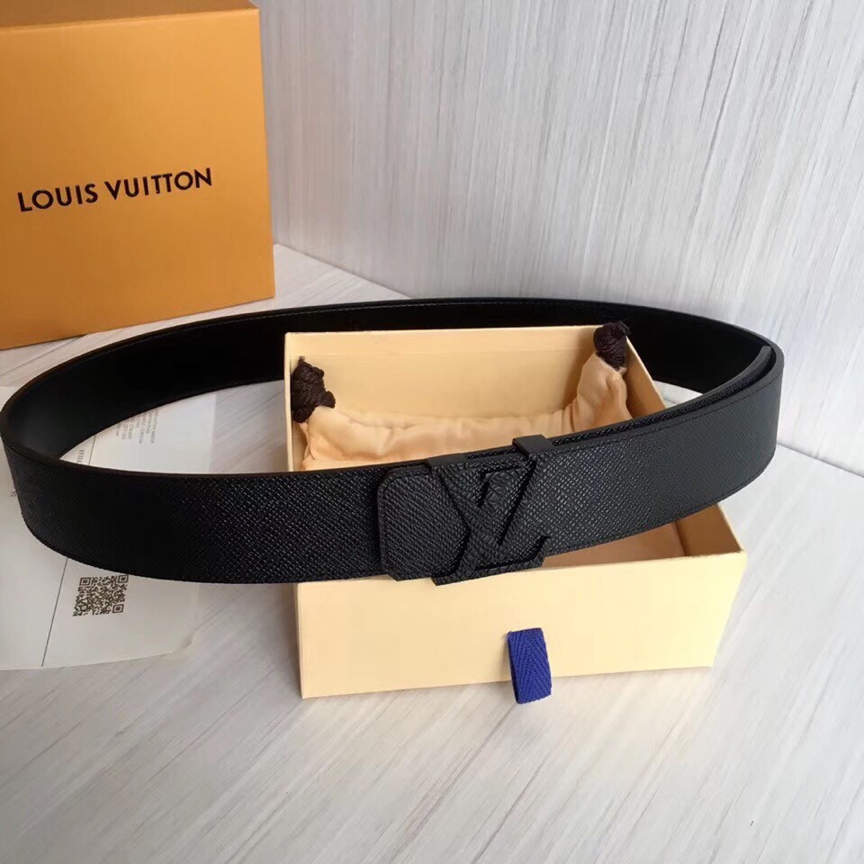 Real shot LV Louis Vuitton men's belt LV belt business belt fashion boys belt Accessories | Shopee Malaysia