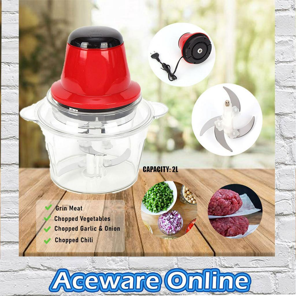 QL-801 ELECTRIC MEAT GRINDER MINCER CHOPPER SLICER PLASTIC COVER MULTIPURPOSE EASY OPERATE CONVENIENT KITCHEN TOOL