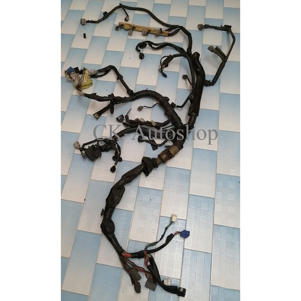 Complete set A/T ECU harness / ECU wiring for Toyota 4AGE blacktop 20V