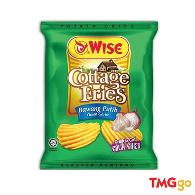 Wise Cottage Fries Onion Garlic 65g Shopee Malaysia