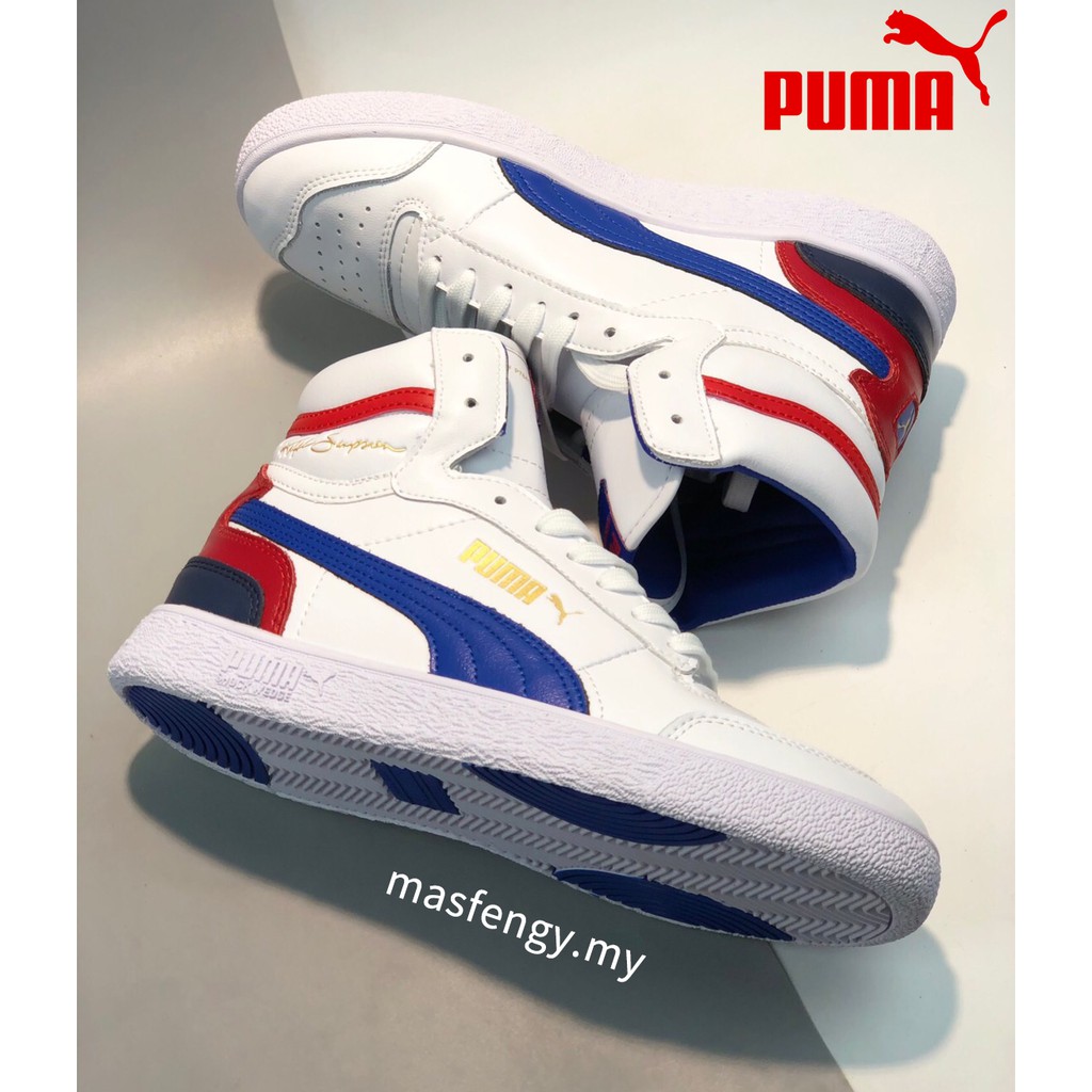 red puma basketball shoes