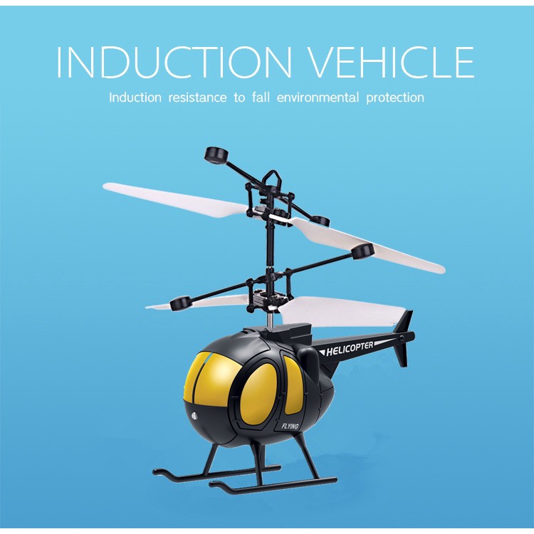 hand sensor flying helicopter