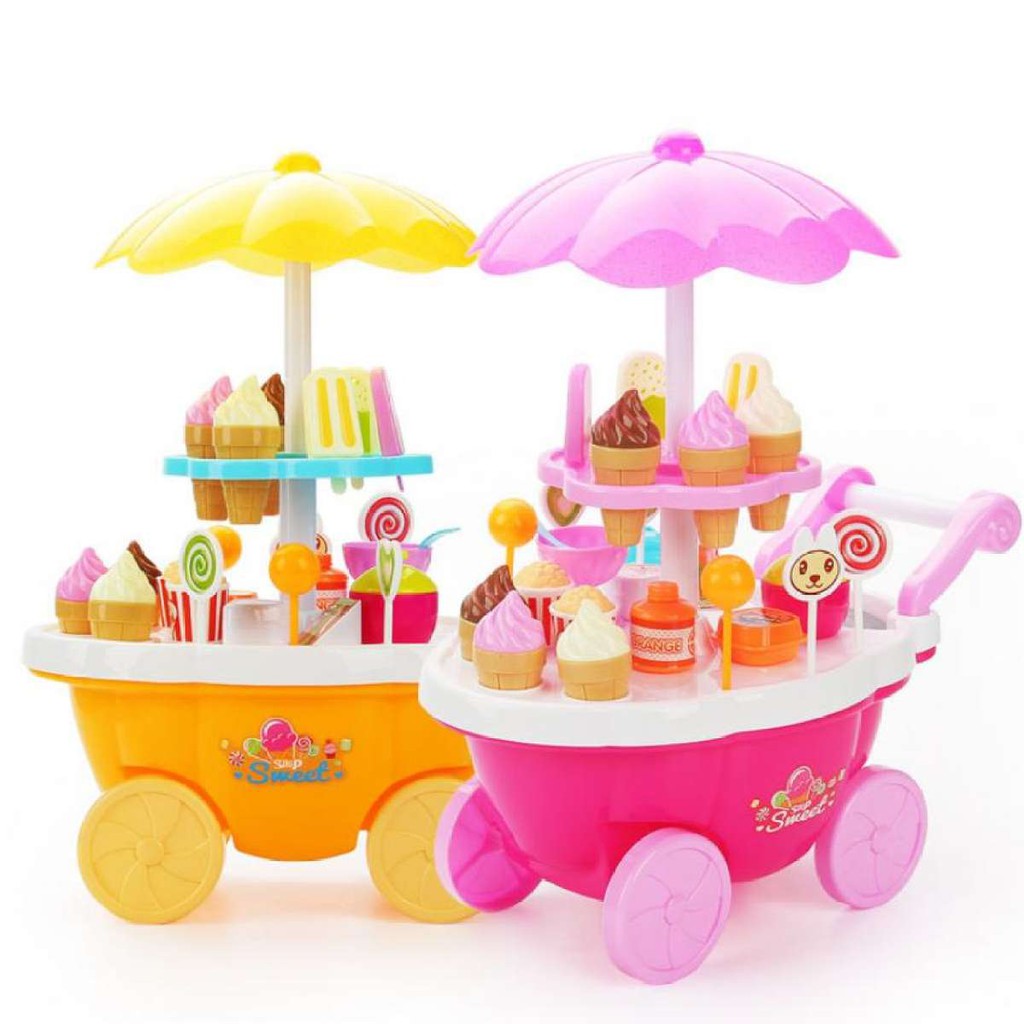 Sweet Shop Luxury Candy Cart Mainan Kanak Budak Perempuan 