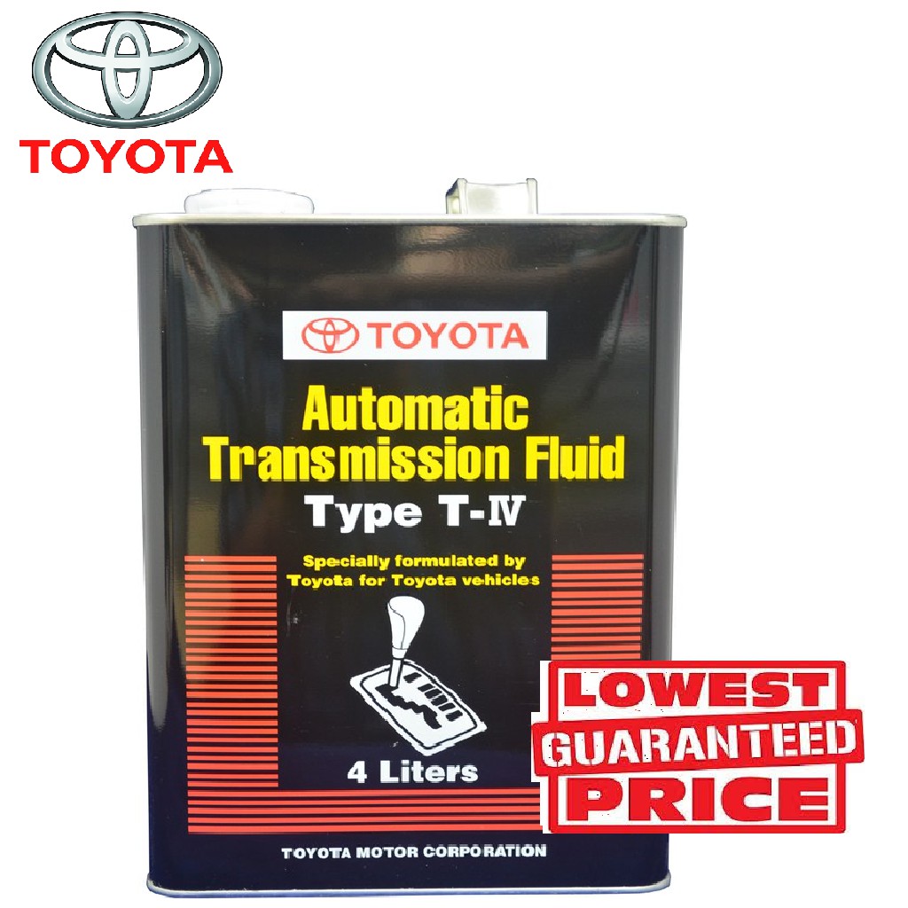 Toyota ATF Type TIV 4L Automatic Transmission Fluid Type 4 Shopee