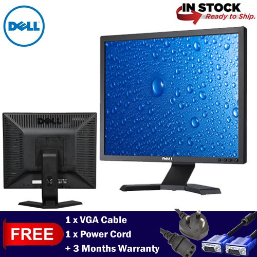 Monitor Pc Dell E190sb 1280 X 1024 Resolution 19 Lcd Shopee Malaysia