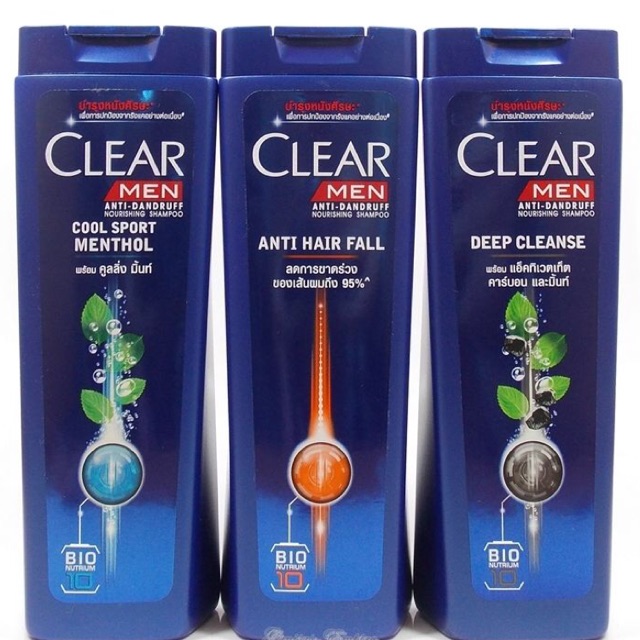 clear shampoo